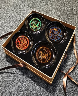 大(dà)漆精制功夫茶杯